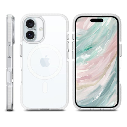 Max Impact Case for iPhone – 10FT Drop Protection, Anti-Yellow (Transparent)