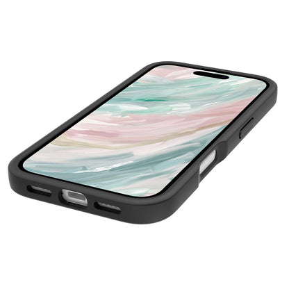 Max Impact Case for iPhone – 10FT Drop Protection, Anti-Yellow (Black/Transparent)