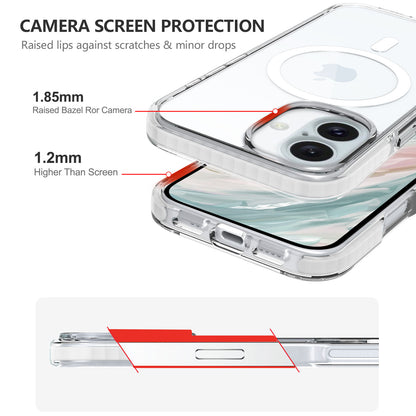 Max Impact Case for iPhone – 10FT Drop Protection, Anti-Yellow (Transparent)